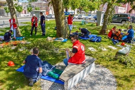 Preverjanje ekip prve pomoči v Sežani 8